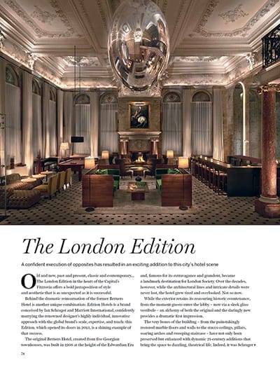 The London EDITION | Press